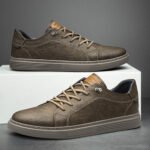 Elegante Herren Lederschuhe, Oxford-Stil, Schnürung